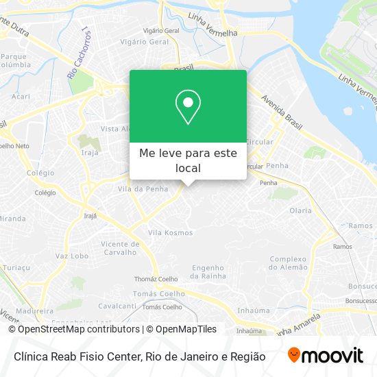 Clínica Reab Fisio Center mapa