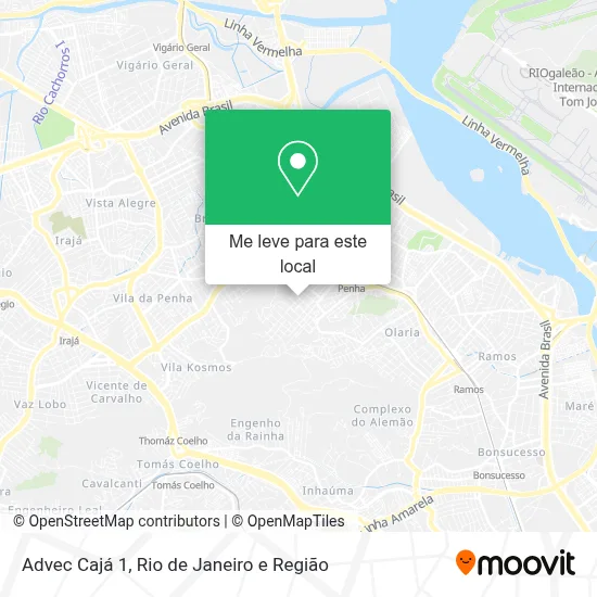 Advec Cajá 1 mapa