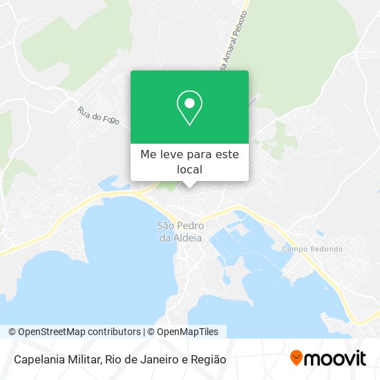 Capelania Militar mapa