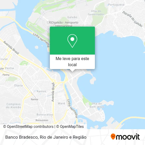 Banco Bradesco mapa