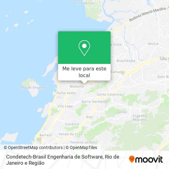 Condetech-Brasil Engenharia de Software mapa