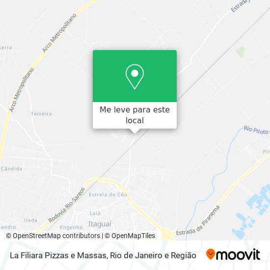 La Filiara Pizzas e Massas mapa
