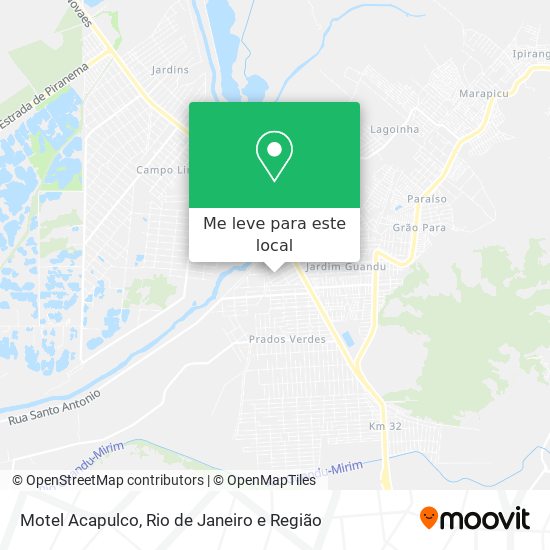 Motel Acapulco mapa