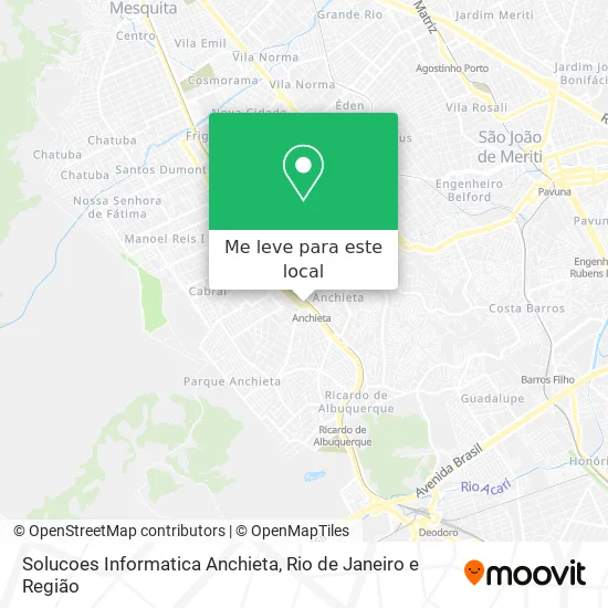 Solucoes Informatica Anchieta mapa