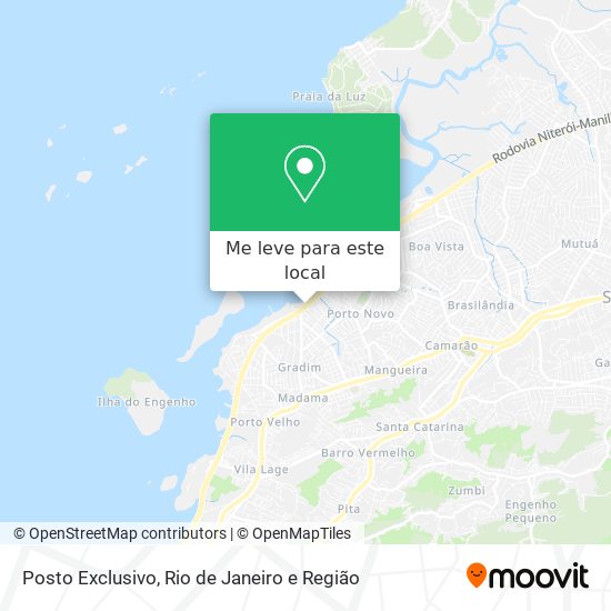 Posto Exclusivo mapa