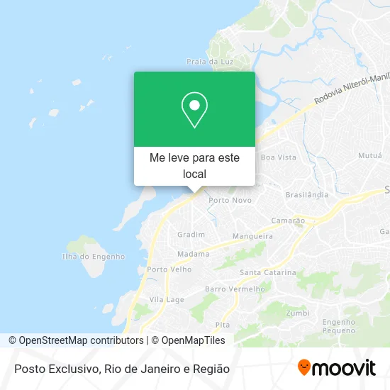 Posto Exclusivo mapa