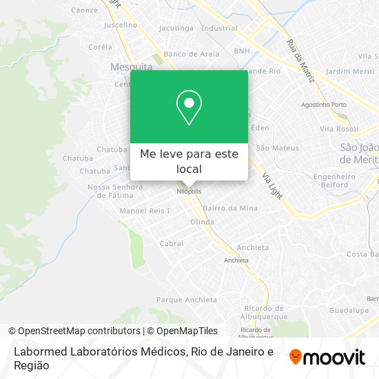 Labormed Laboratórios Médicos mapa