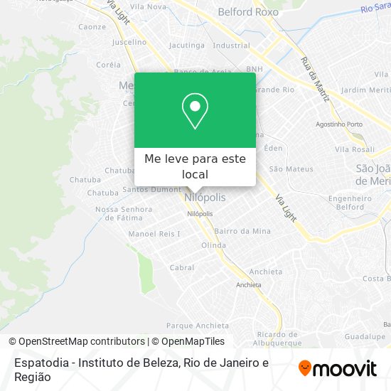 Espatodia - Instituto de Beleza mapa