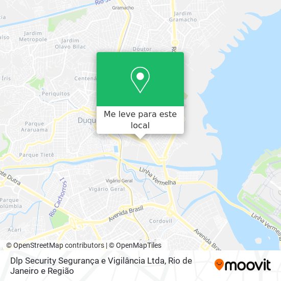 Dlp Security Segurança e Vigilância Ltda mapa