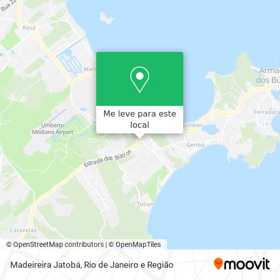 Madeireira Jatobá mapa