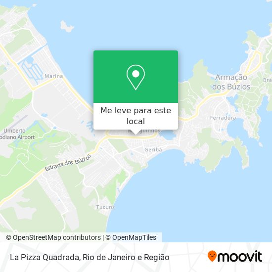 La Pizza Quadrada mapa