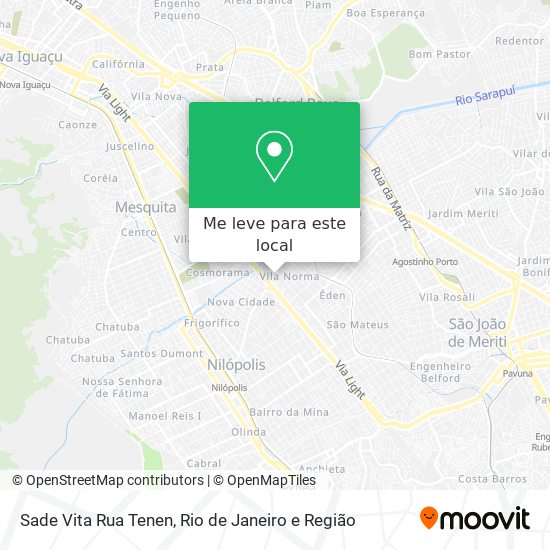 Sade Vita Rua Tenen mapa