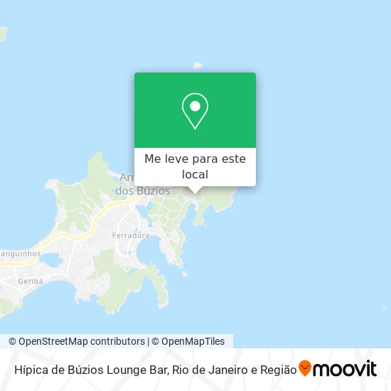Hípica de Búzios Lounge Bar mapa