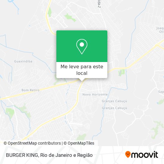 BURGER KING mapa
