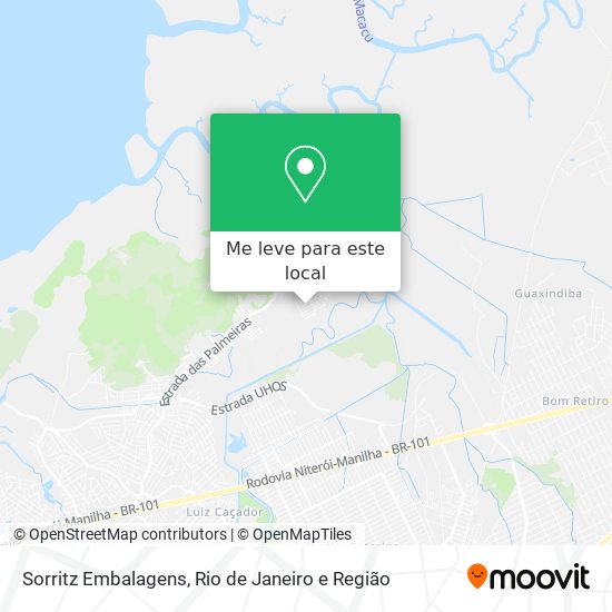 Sorritz Embalagens mapa