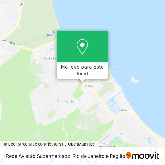 Rede Avistão Supermercado mapa