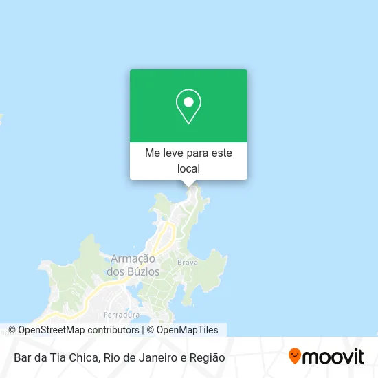 Bar da Tia Chica mapa