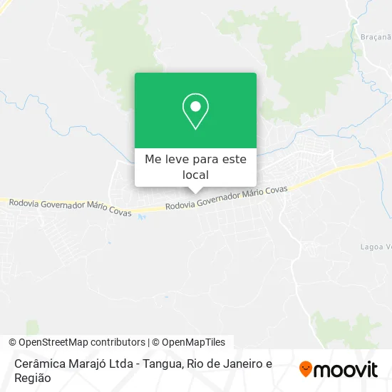 Cerâmica Marajó Ltda - Tangua mapa