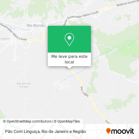 Pão Com Linguiça mapa