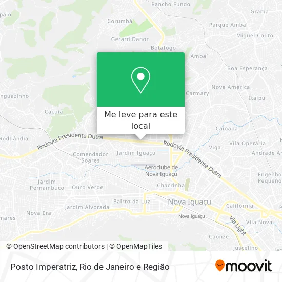 Posto Imperatriz mapa