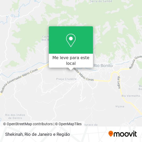 Shekinah mapa