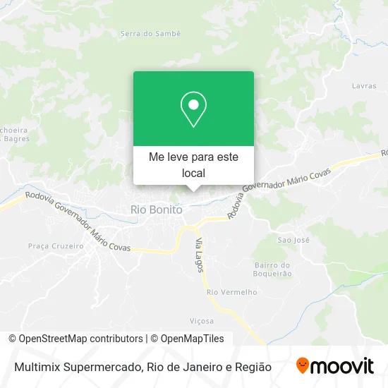Multimix Supermercado mapa
