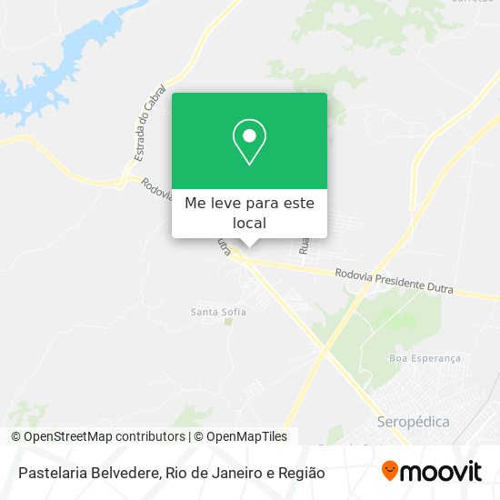 Pastelaria Belvedere mapa