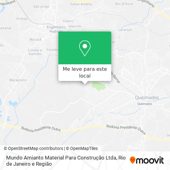 Mundo Amianto Material Para Construção Ltda mapa