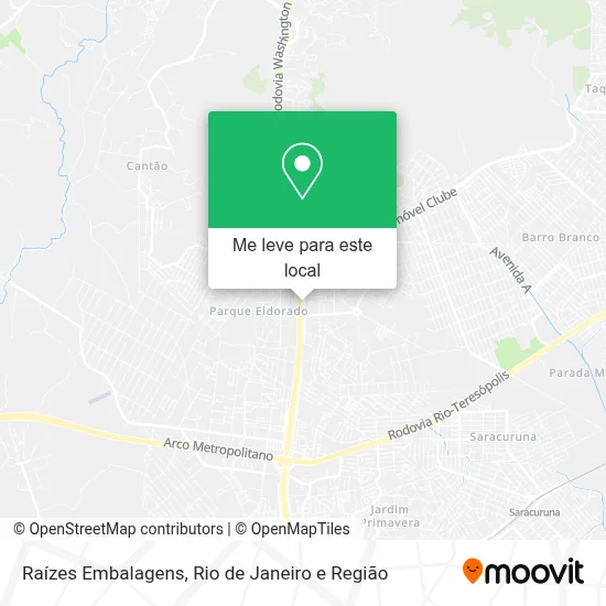 Raízes Embalagens mapa