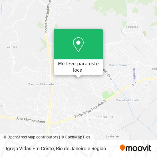 Igreja Vidas Em Cristo mapa