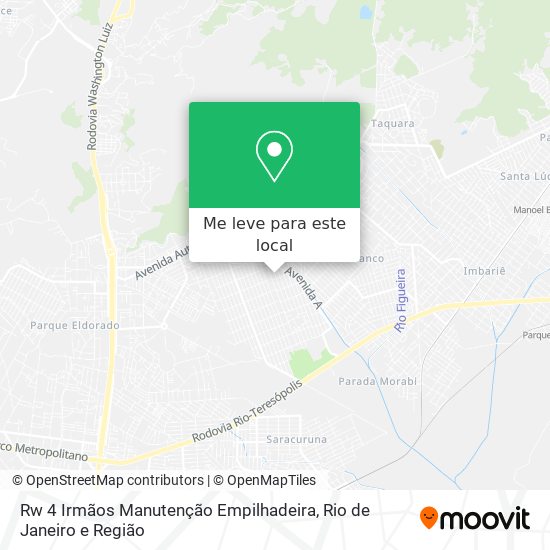 Rw 4 Irmãos Manutenção Empilhadeira mapa