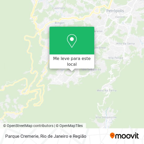 Parque Cremerie mapa