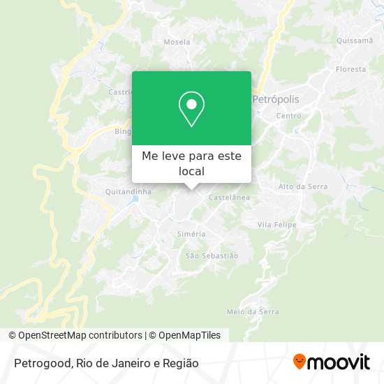 Petrogood mapa