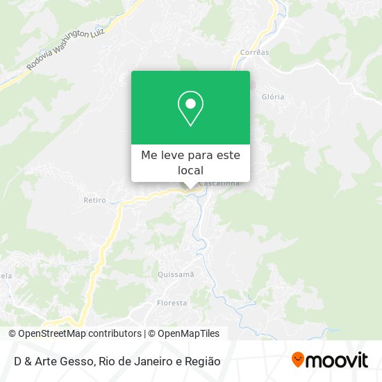 D & Arte Gesso mapa
