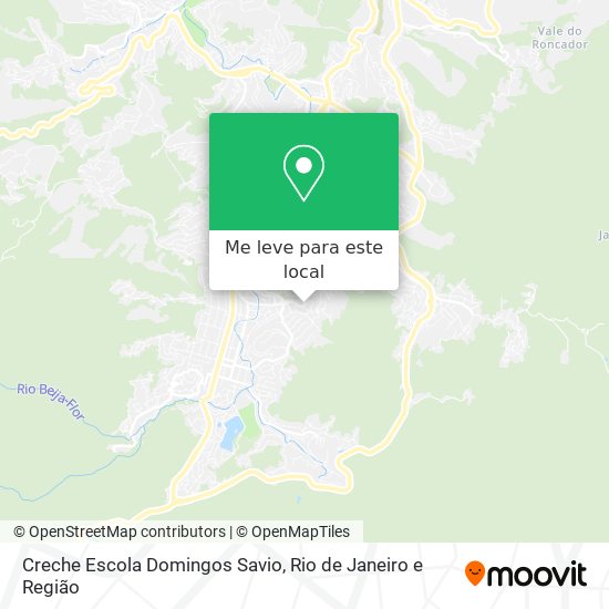 Creche Escola Domingos Savio mapa