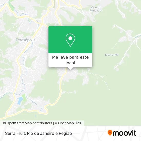 Serra Fruit mapa