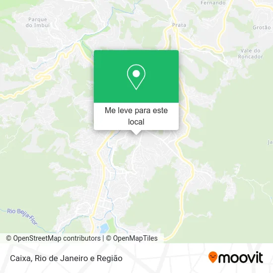 Caixa mapa