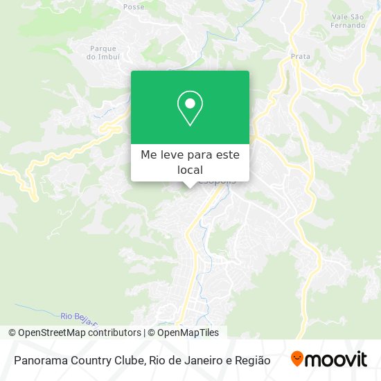 Panorama Country Clube mapa