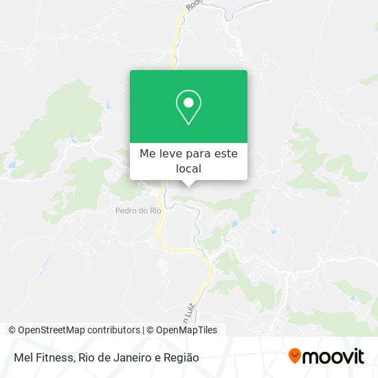 Mel Fitness mapa