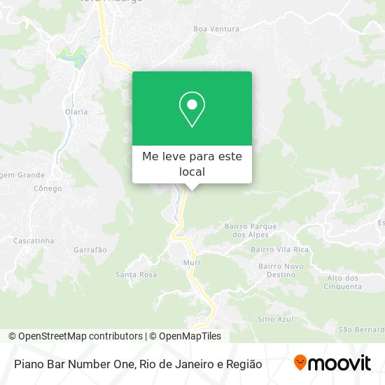 Piano Bar Number One mapa