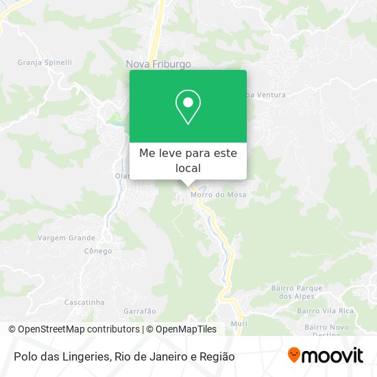 Polo das Lingeries mapa