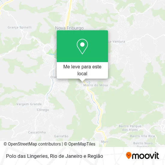 Polo das Lingeries mapa