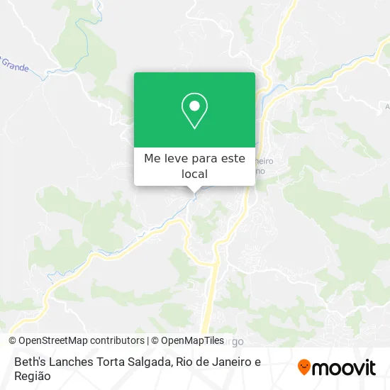 Beth's Lanches Torta Salgada mapa