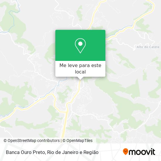 Banca Ouro Preto mapa