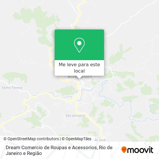 Dream Comercio de Roupas e Acessorios mapa