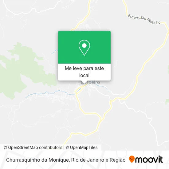 Churrasquinho da Monique mapa