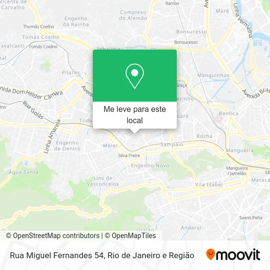 Rua Miguel Fernandes 54 mapa