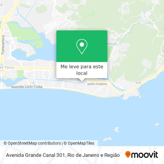 Avenida Grande Canal 301 mapa