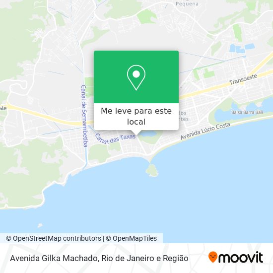Avenida Gilka Machado mapa