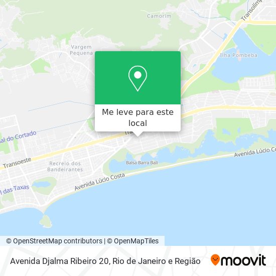 Avenida Djalma Ribeiro 20 mapa